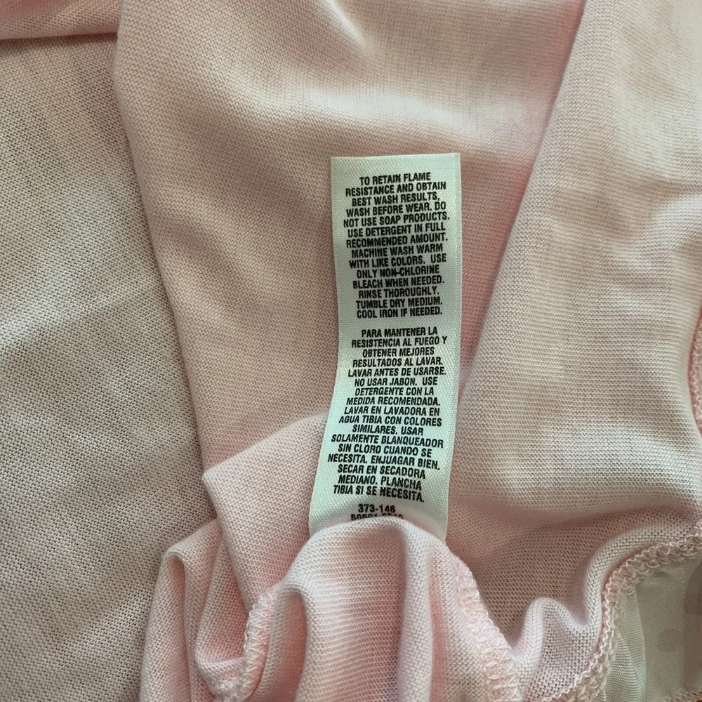 Carters Girls Sleepwear Gown New with Tags 6/7 Dancing Makes Girls Happy Pink